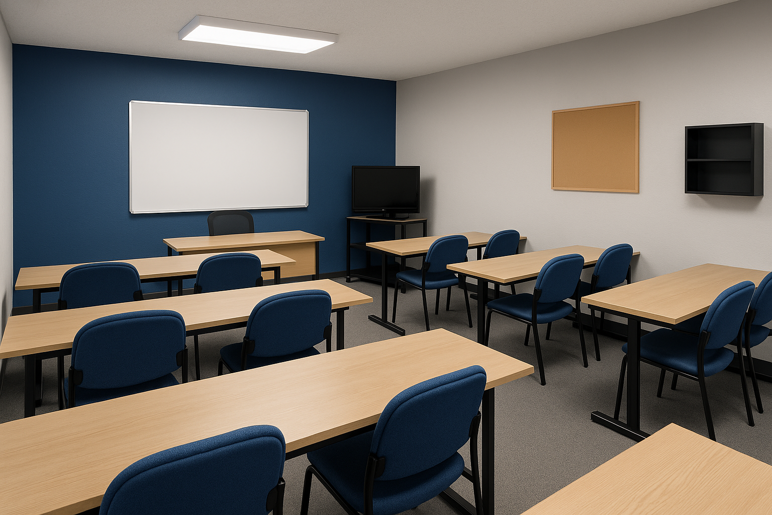classroom for job training